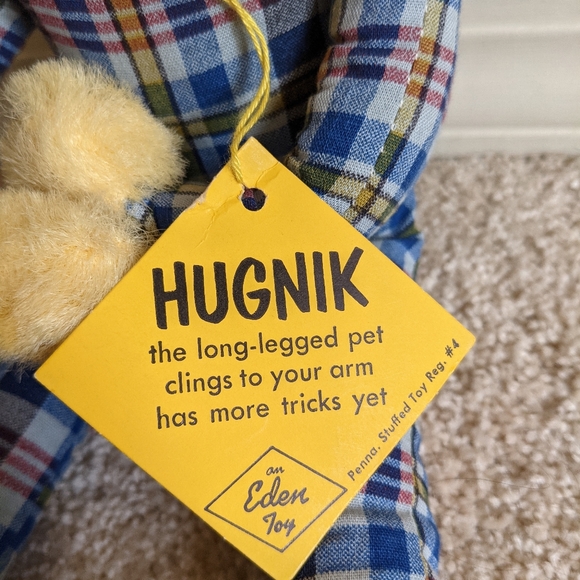 Vintage Eden Toys Hugnik hugging lion - Picture 2 of 7